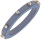 Renee Bangle Bracelet: Grey