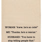 "He's a Rescue..." Tea Towel