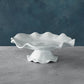 Vida Havana Pedestal Cake Plate in White