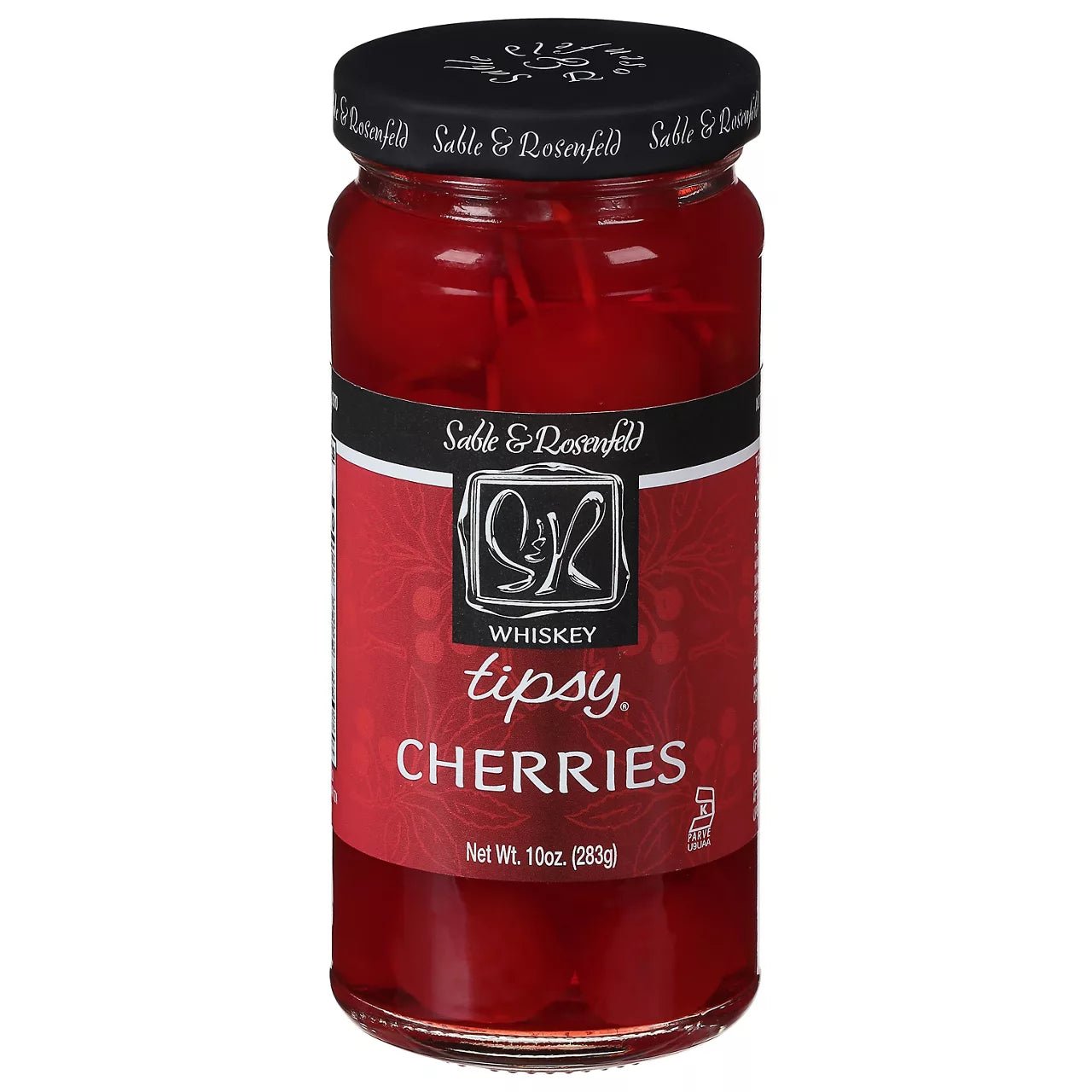 Whiskey Tipsy Cherries (10 oz)
