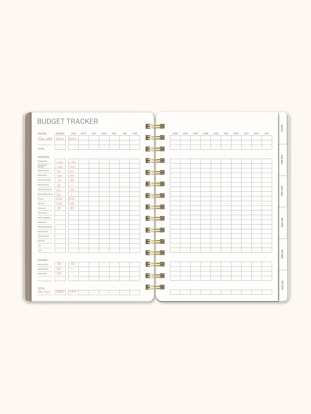 2025 Stone Agatha Planner