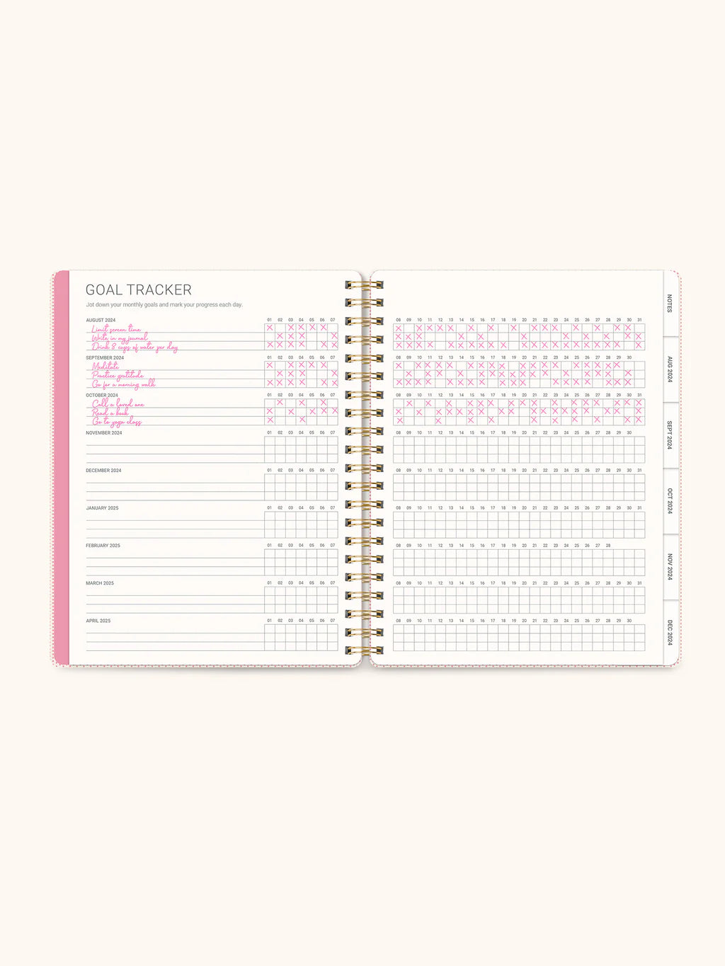 2025 Lazy Daisies Blue Baxter Planner