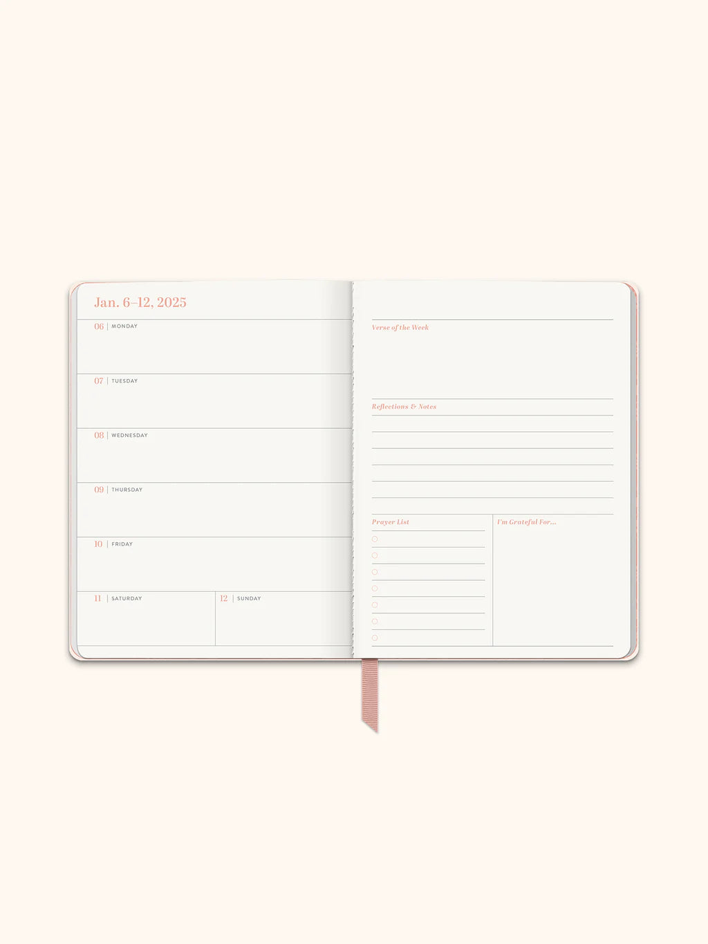 2025 Wonderfully Made Weekly Pocket Planner