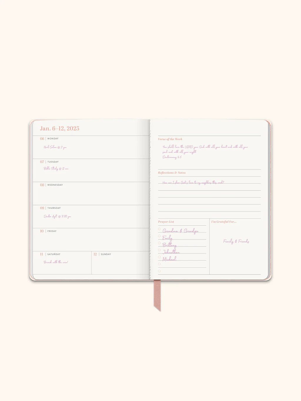 2025 Wonderfully Made Weekly Pocket Planner