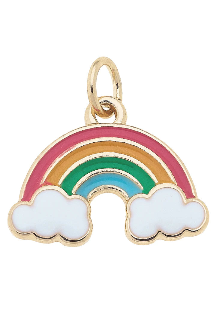 Rainbow Enamel Charm