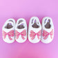 Pink Bow Slippers (Toddler/Kid Sizes)
