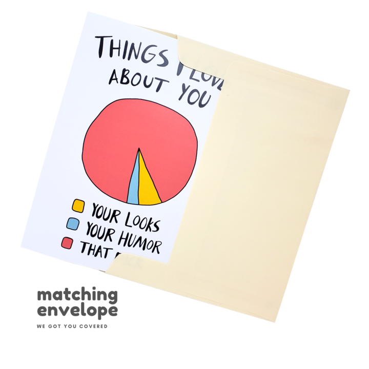 Greeting Card: Things I Love About You (Relationship)