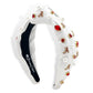 University of Alabama Headband: White