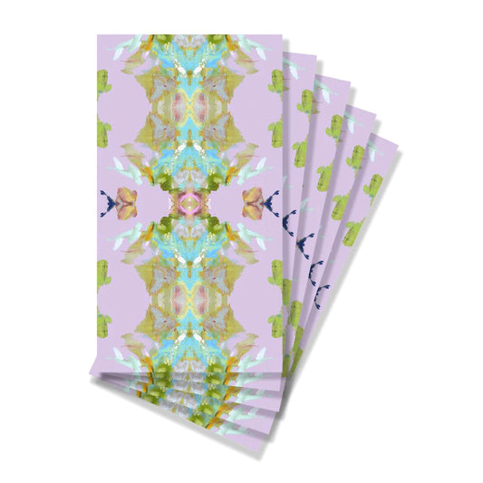 Guest Towels: Stained Glass Lavender