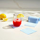 Glass Slipper (Baby Blue) Cotton Cocktail Napkin Roll