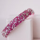 Pink Gummy Glitter Headband