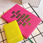 Smiley Mini Pocket Journal: Acid Lime