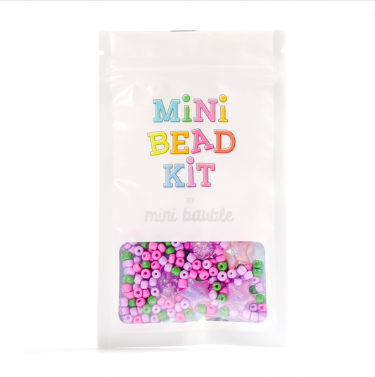 Mini Bauble Bead Kit: Grape Medley