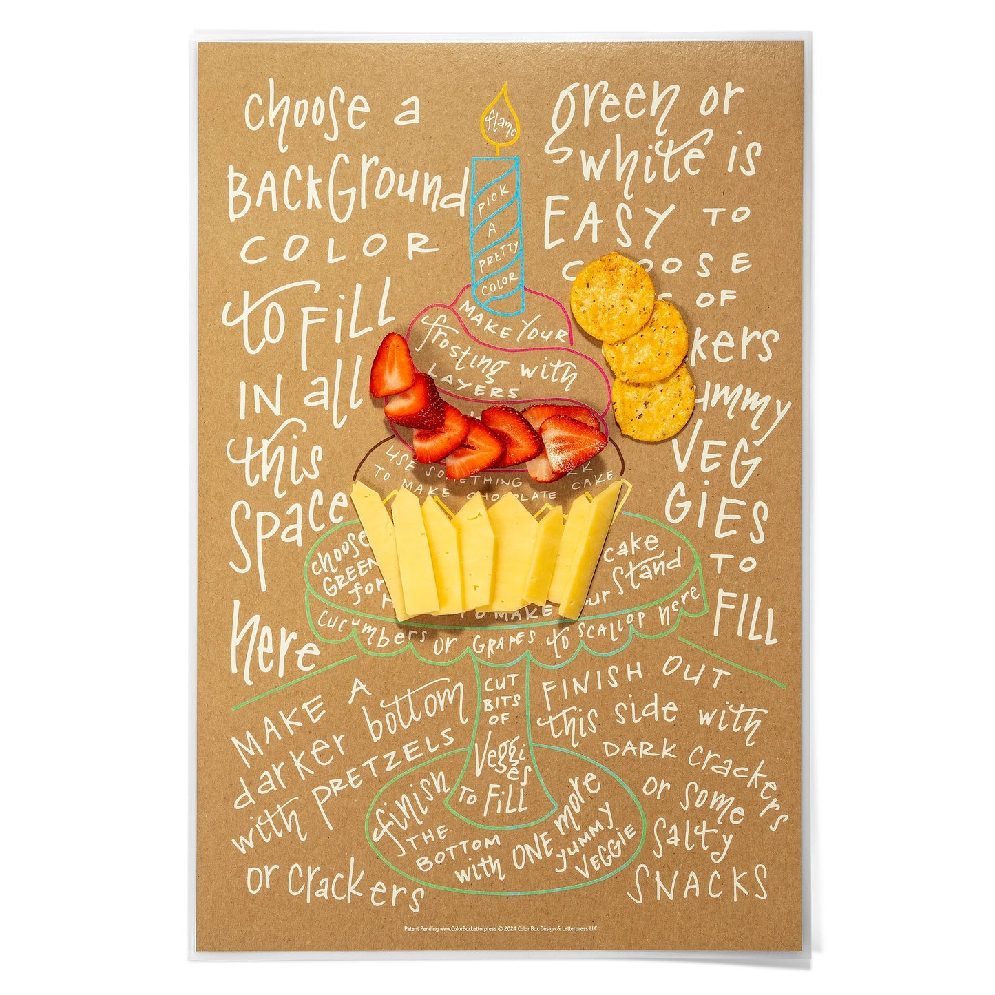 Reusable Charcuterie Cheat Sheet | Cupcake