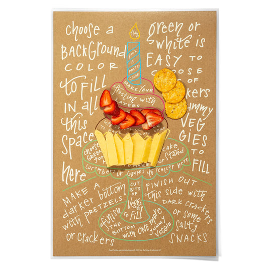 Reusable Charcuterie Cheat Sheet | Cupcake