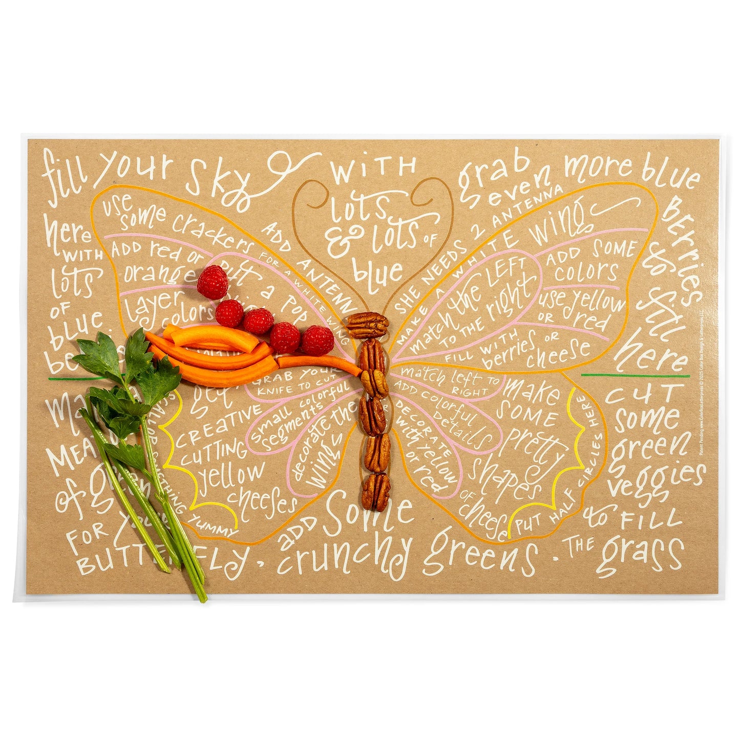 Reusable Charcuterie Cheat Sheet | Butterfly