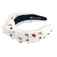 University of Alabama Headband: White