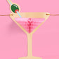 Martini Honeycomb Banner