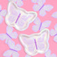 Iridescent Butterfly Plates