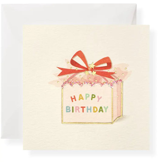 Happy Birthday Present Gift Enclosure Card