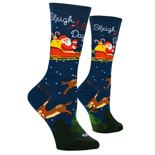 Sleigh All Day Women's Crew Socks