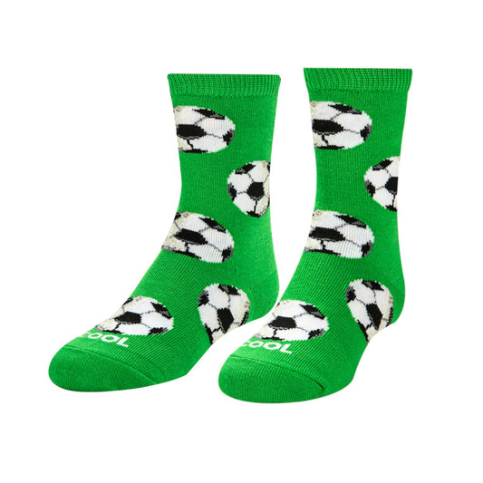 Soccer Kids Crew Socks (Size 7-10)