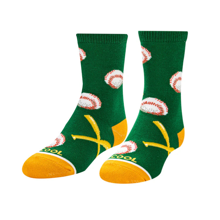 9th Inning Kids Crew Socks (Size 7-10)