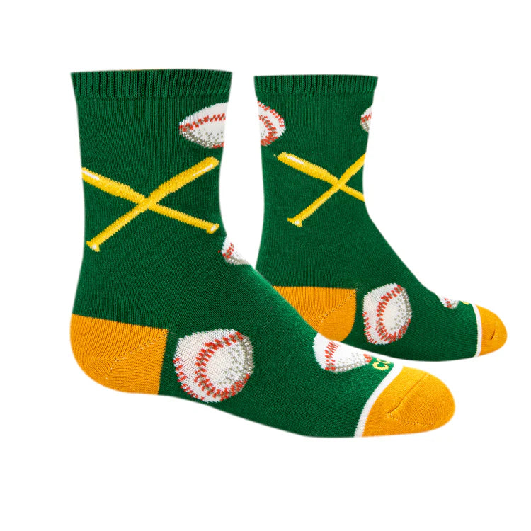 9th Inning Kids Crew Socks (Size 7-10)