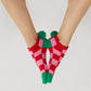 Pink & Red Pax Home Socks