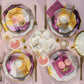 Cocktail Napkins: Plum Purple Brushstroke