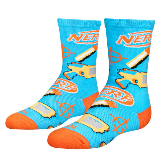 Nerf Blaster Kids Crew Socks (Size 7-10)