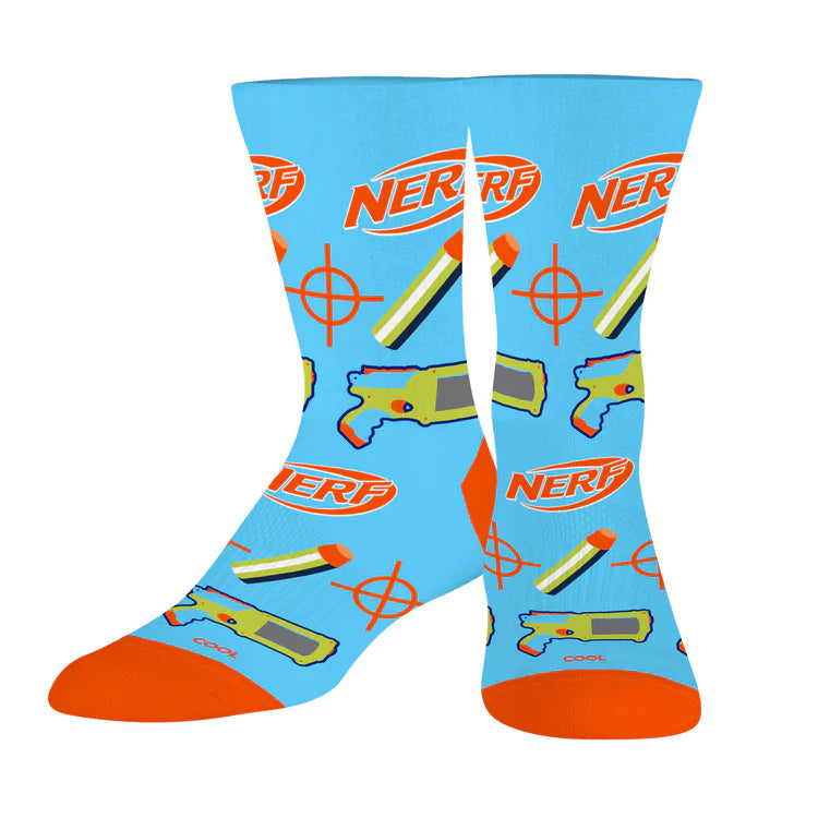 Nerf Blaster Kids Crew Socks (Size 7-10)