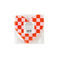 Checkered Heart Paper Napkin