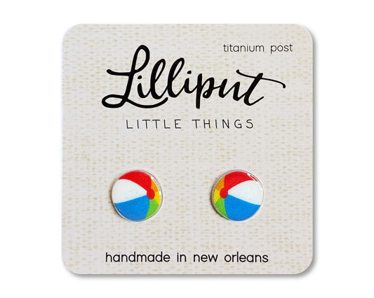 Hypoallergenic Earrings: Beach Balls