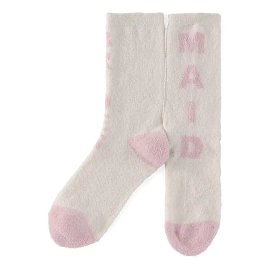 Ivory Bridesmaid Socks