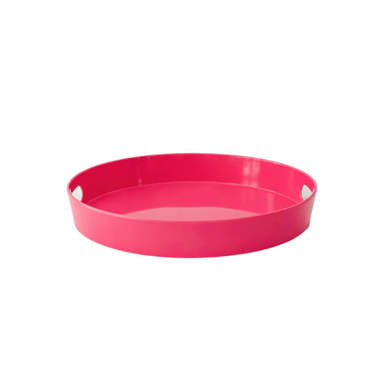 Hot Pink Melamine Serving Tray