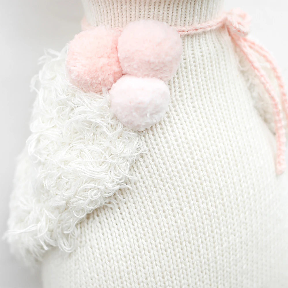 Harlow the Swan Hand-Knit Doll