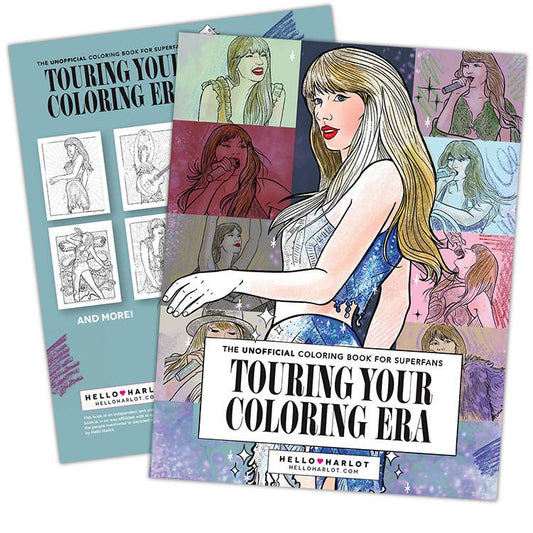 Taylor Swift "Touring Your Coloring Era" Coloring Book