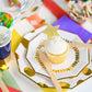 Brushstroke Small Plates: White