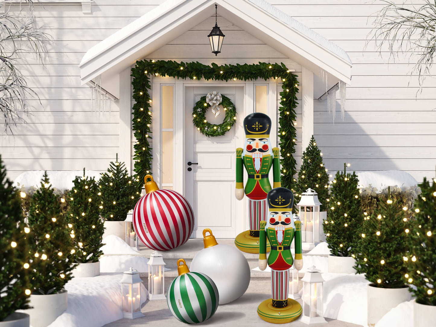 Classic Inflatable Nutcracker - 5 ft