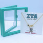 Zeta Tau Alpha Heart Necklace
