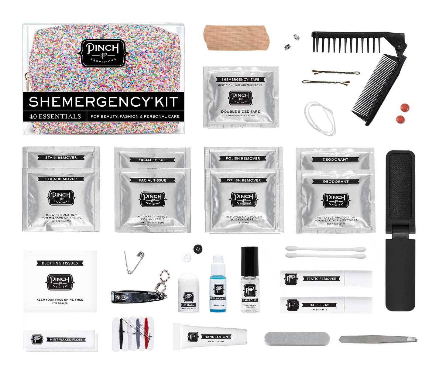 Funfetti Glitter Bomb Skinny Minimergency Kit