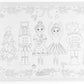 The Nutcracker Coloring Placemat Pad
