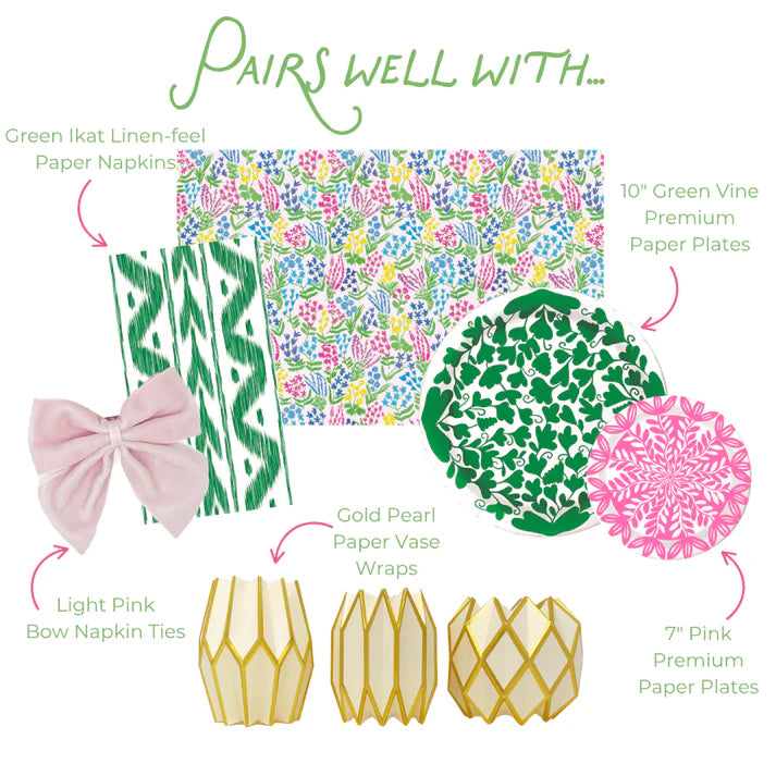Vine Paper Dinner Plates