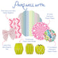 Pink & White Paper Plates (Two Sizes Available)