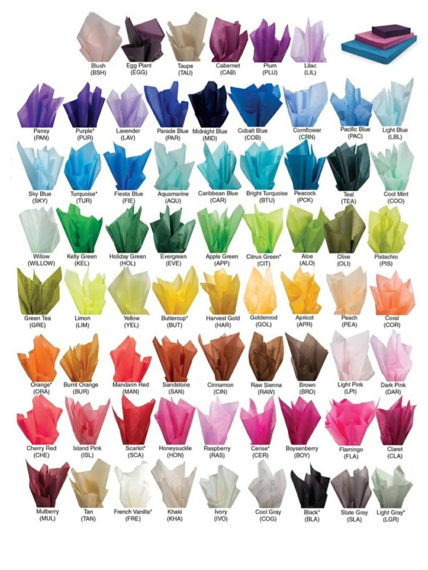 Heart paper scissors - Tissue Paper Tasse: Boysenberry
