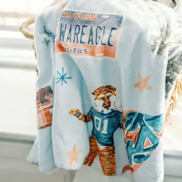 Auburn University Flannel Fleece Blanket