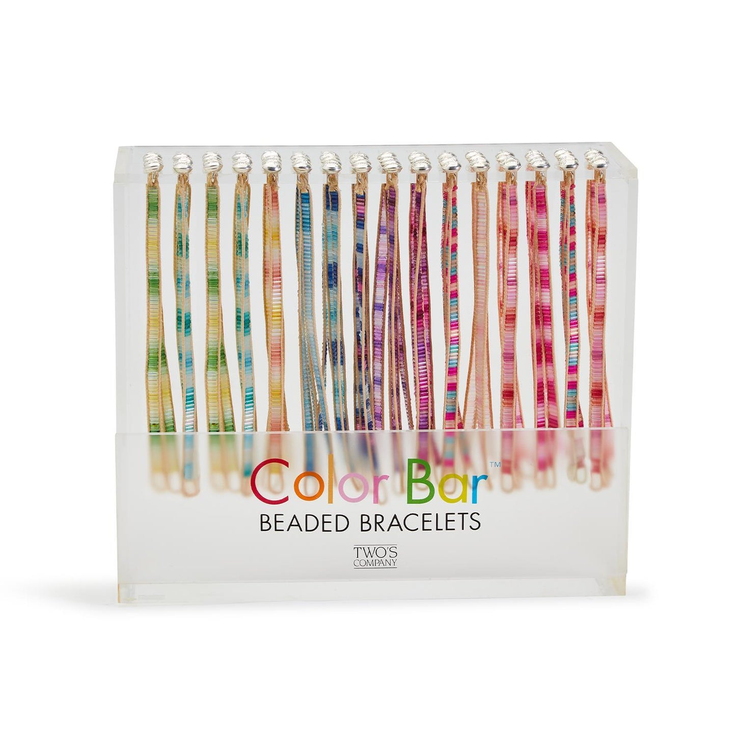 Color Bar Bead Bracelets: Ombre (Multiple Colors Available)