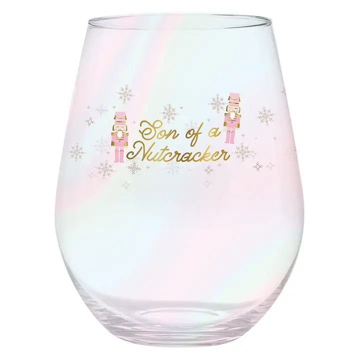 "Son of a Nutcracker" 20 oz Wine Glass