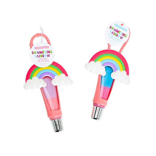 Rainbow Lip Gloss and Holder Set